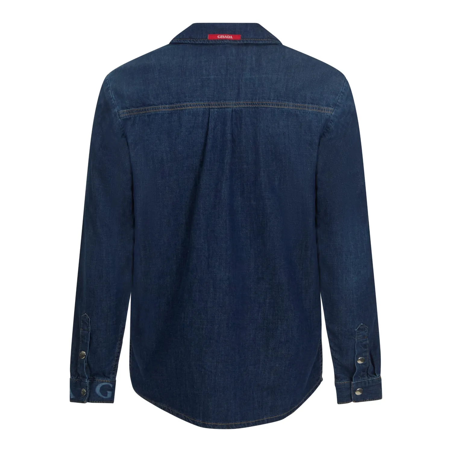 Gisada 1103 denimskjorte washed blue
