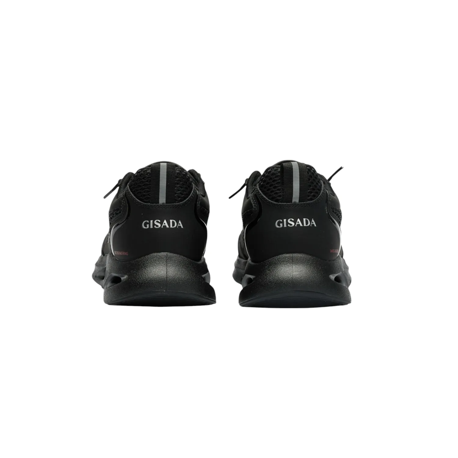 Gisada Runner Low sneakers svart pustende mesh