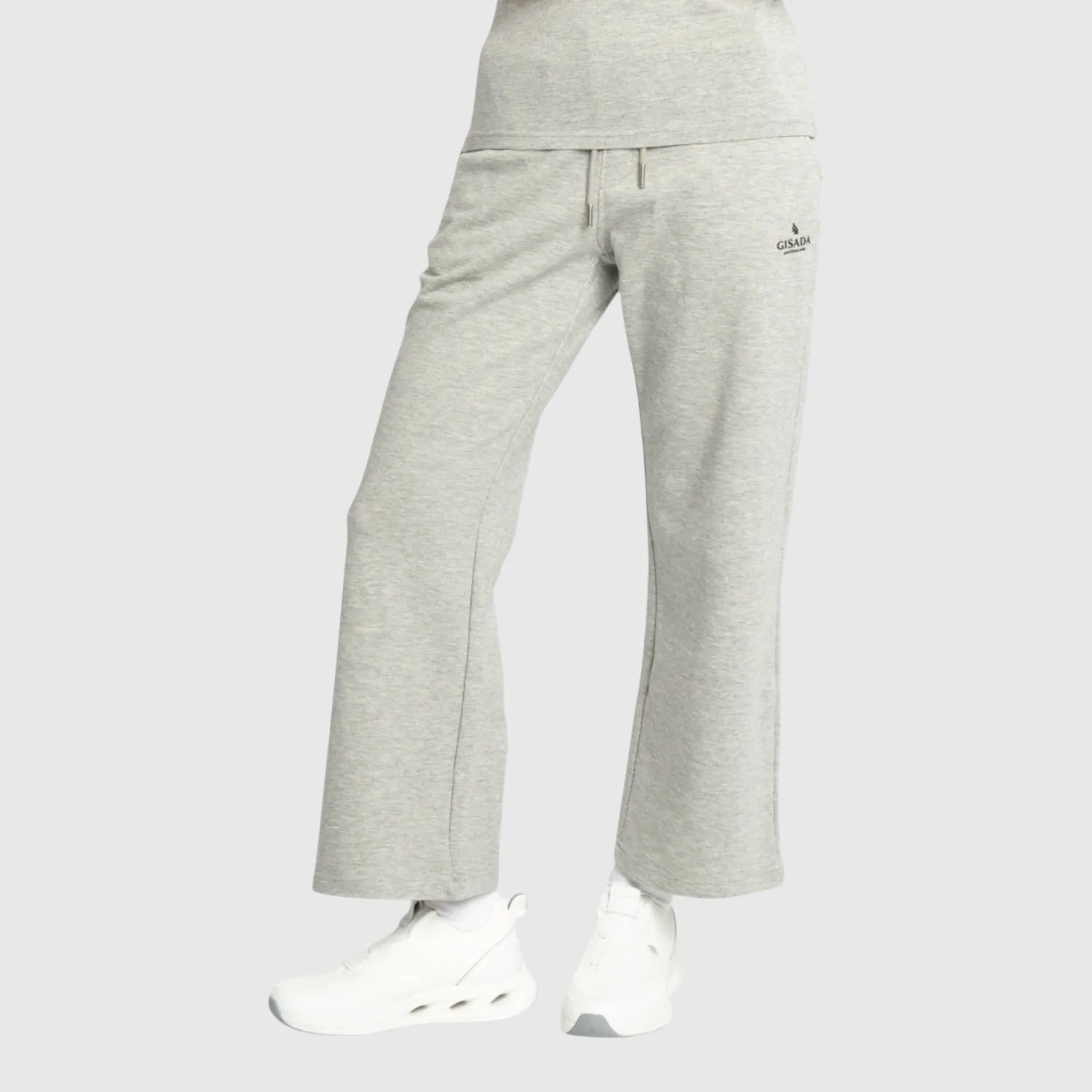 Gisada Straight Leg sweatpants grå M bomull
