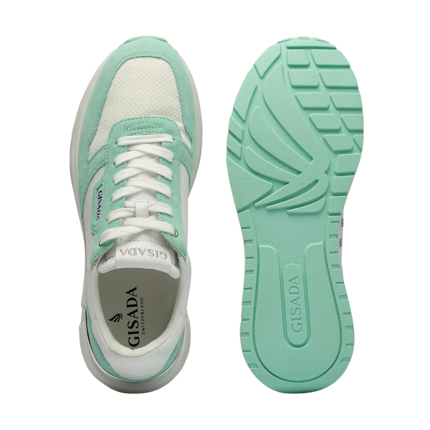 Gisada Las Vegas sneakers hvit mint retro