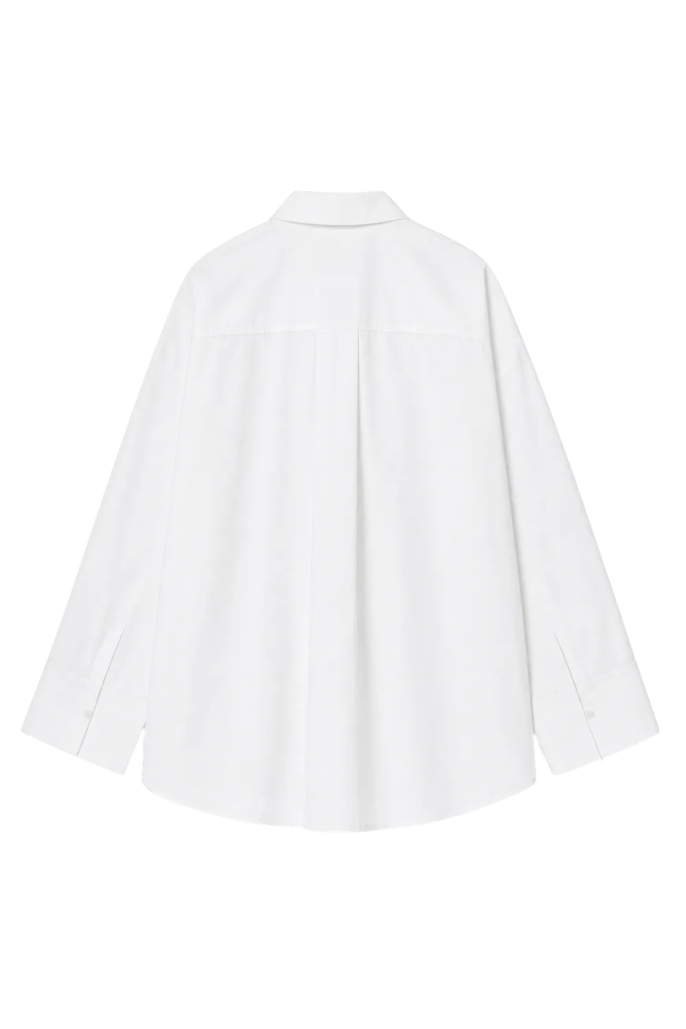 Gisada 1412 skjorte hvit silk cotton popeline