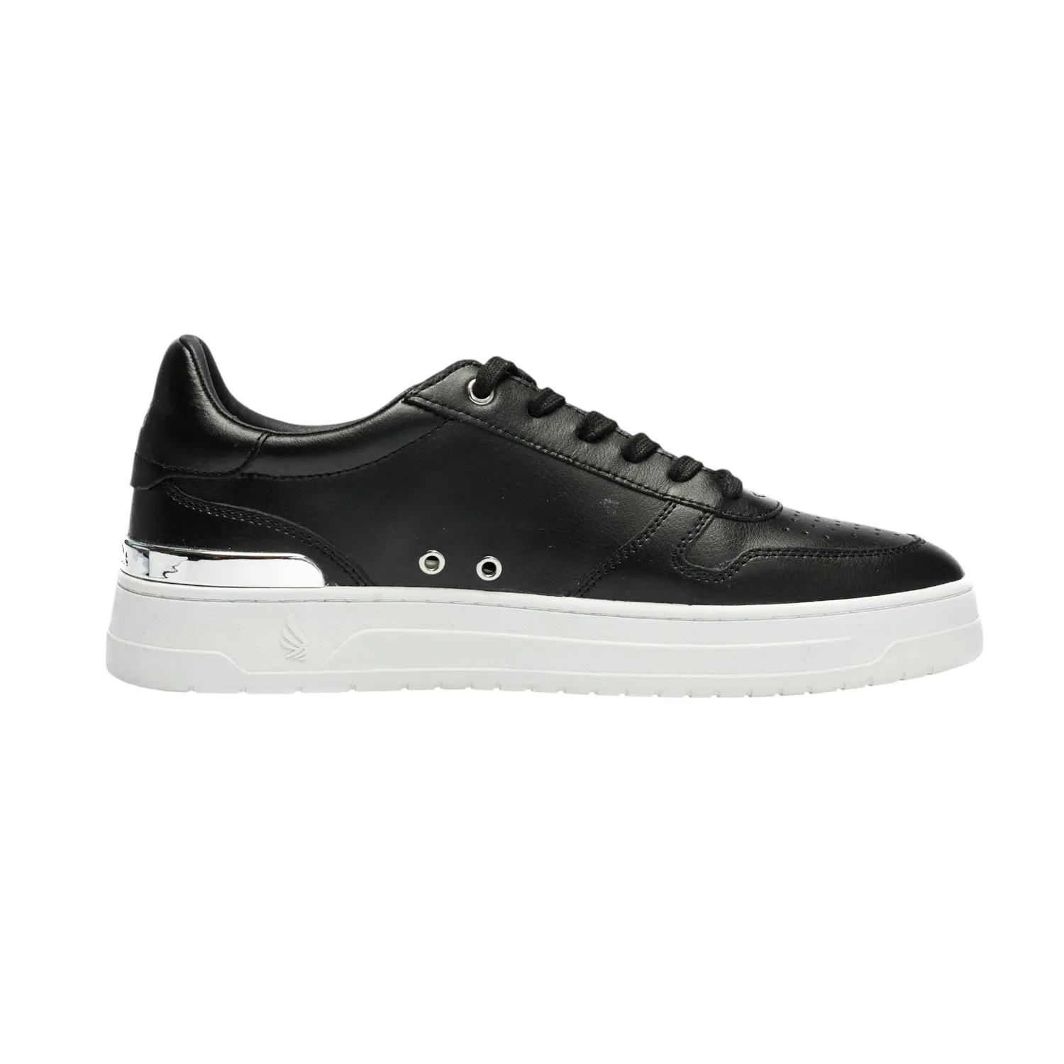 Gisada 17001 Trainer sneakers svart – skinn low-top