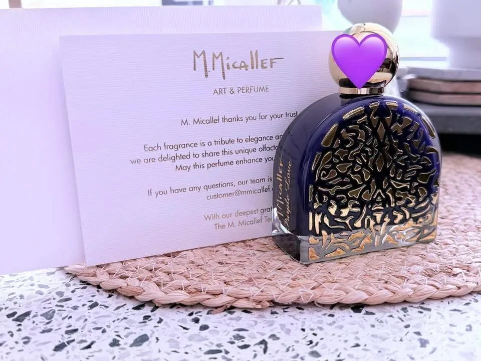 M.Micallef Purple Love parfyme 100 ml vanilje