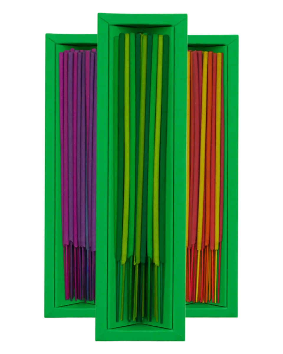 Vyrao Incense Bundle røkelsessett 3x30 pinner tre røkelse