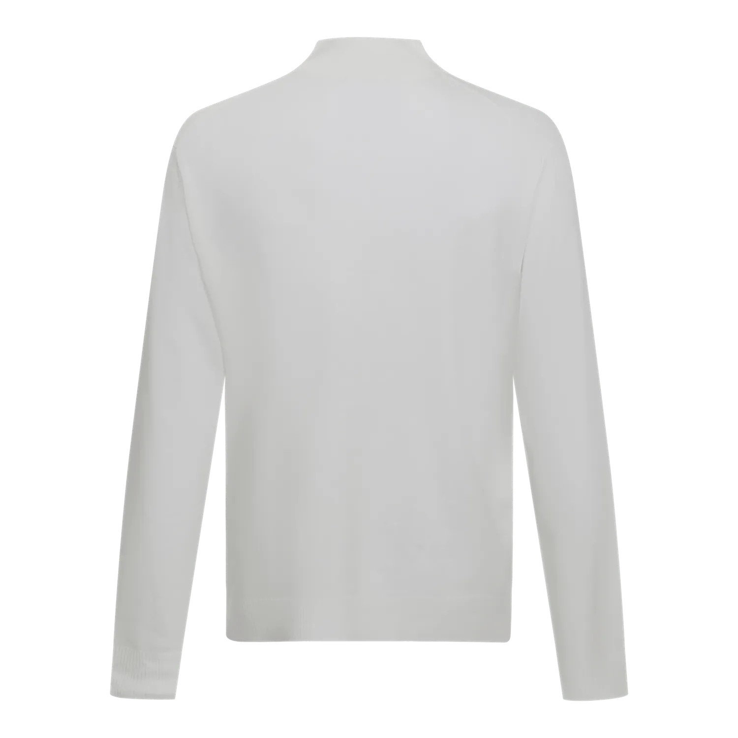 Gisada 1206 half-zip genser elfenben merino-bomull