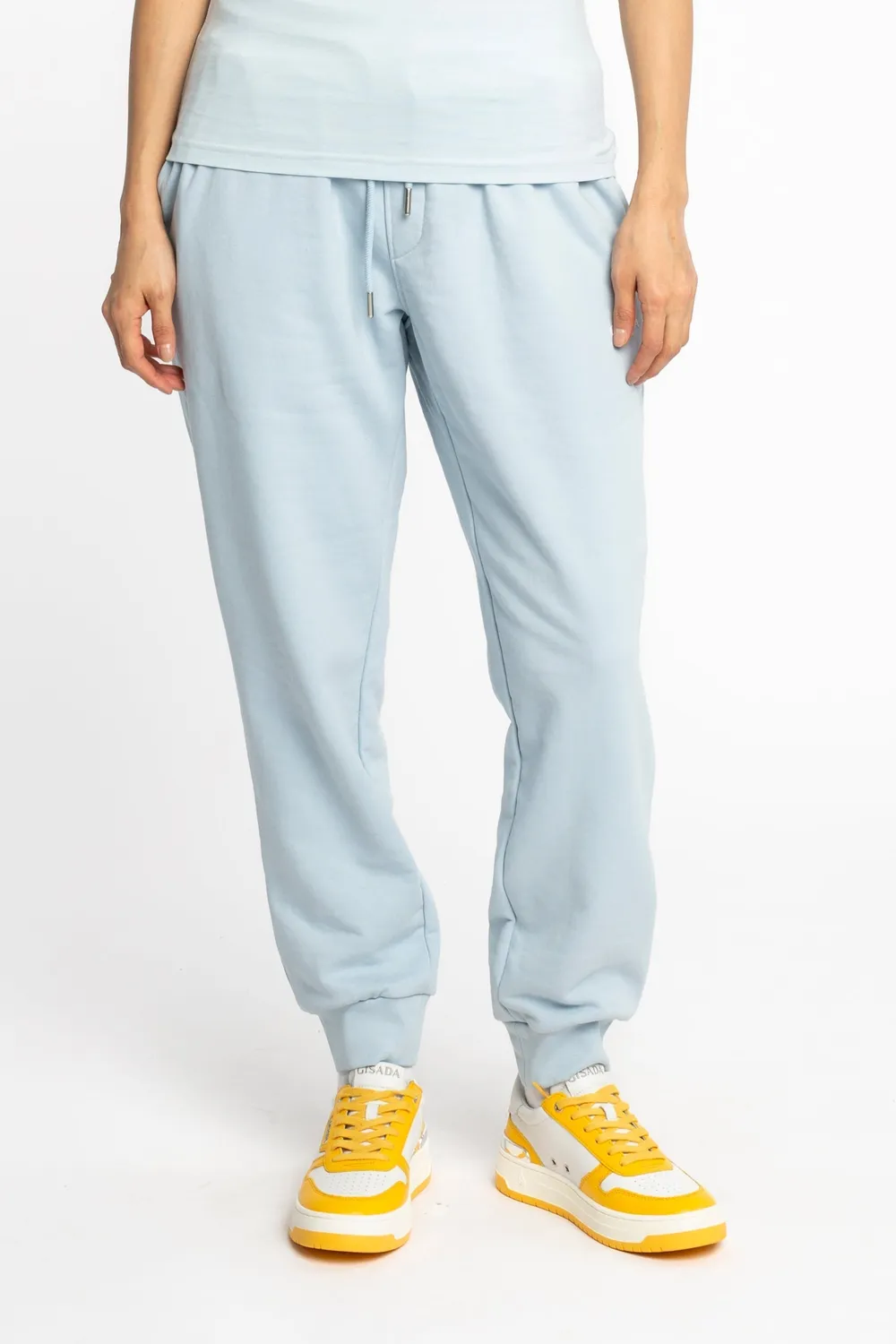 Gisada 4004 sweatpants dame ice blue bomull