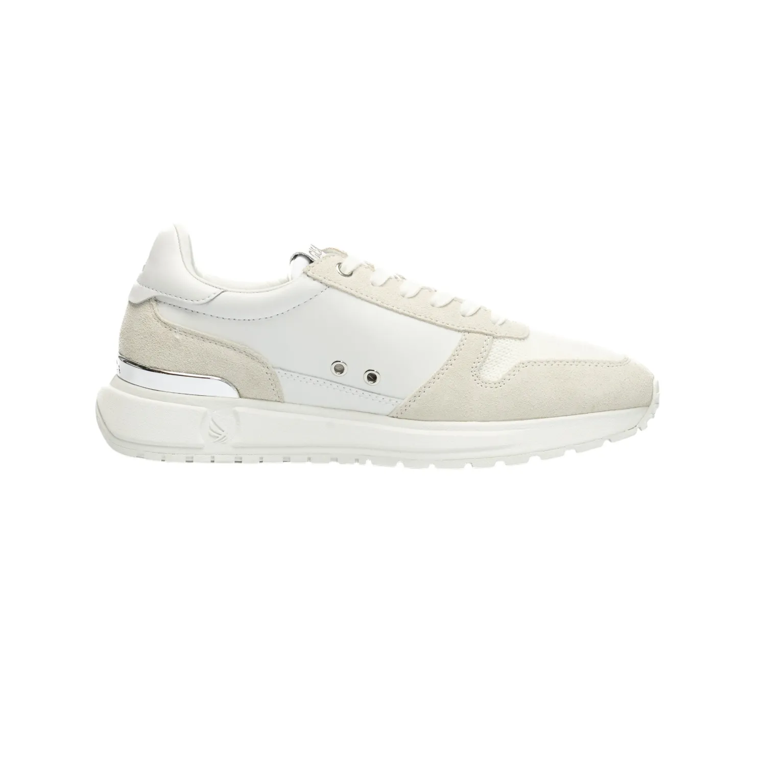 Gisada Retro Running sneakers hvit semsket