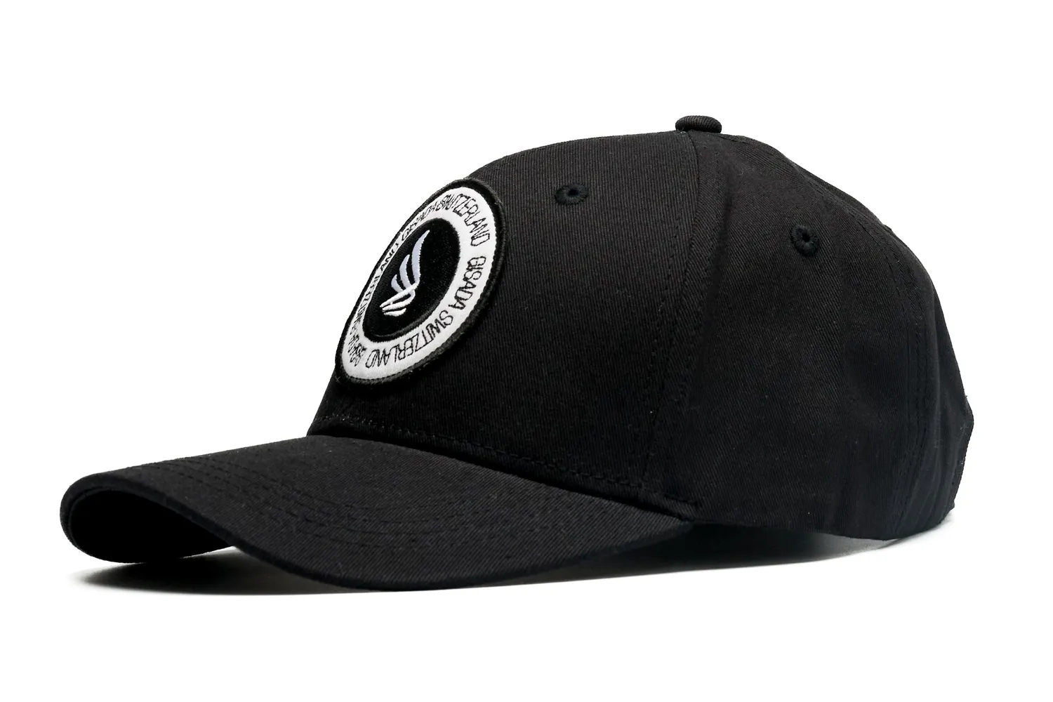 Gisada 8001 caps bomullstwill – brodert merke