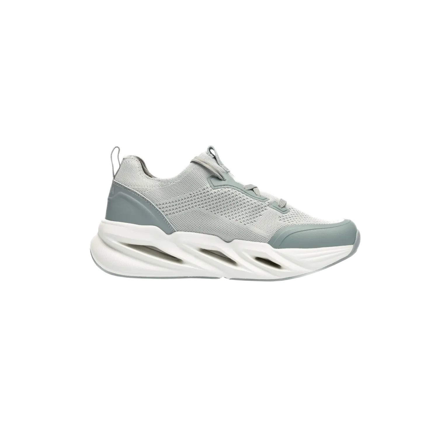 Gisada Knit Runner High sneakers grå mesh