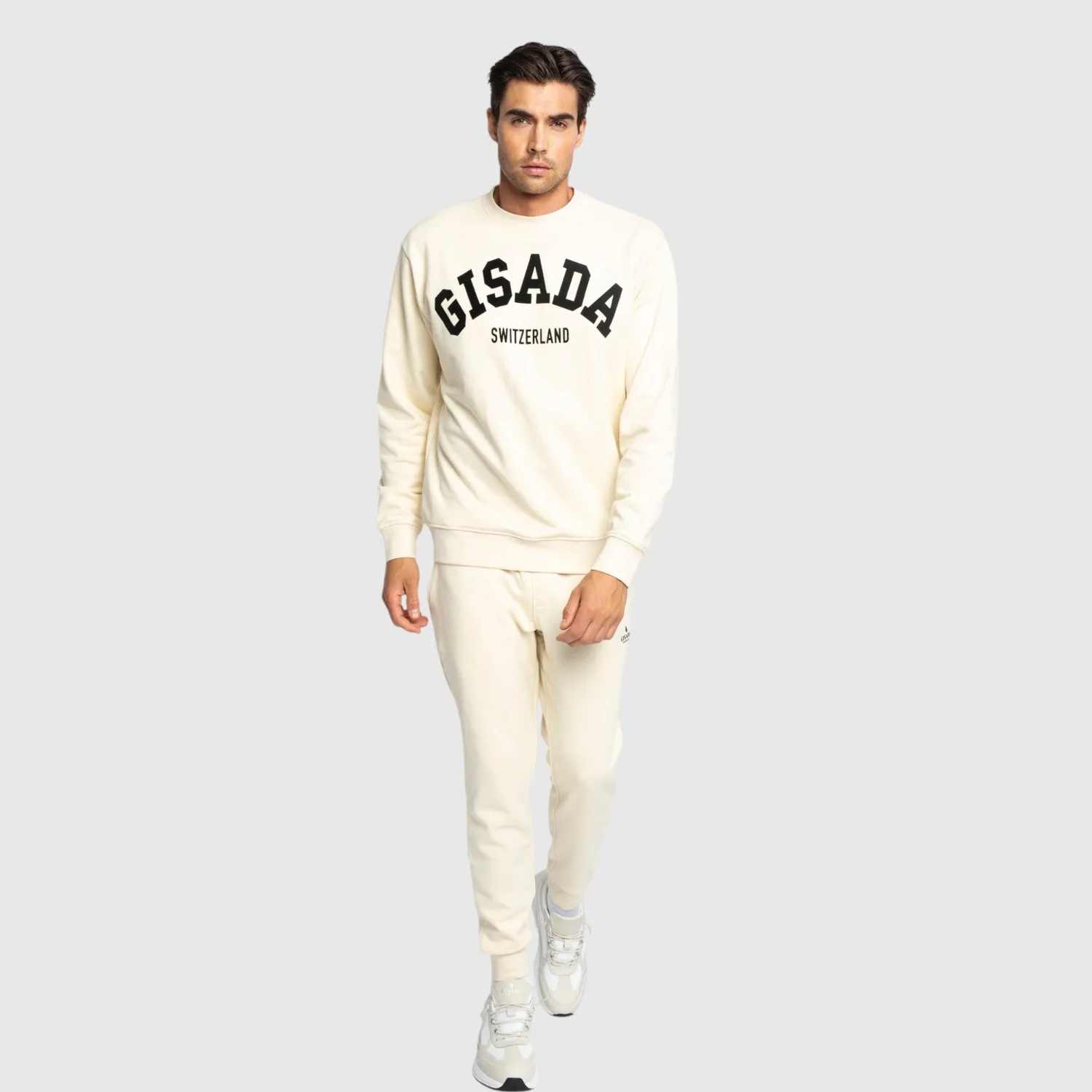 Gisada Rio 3001 sweatshirt beige bomull