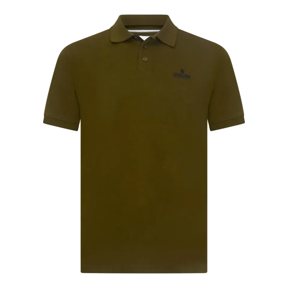 Gisada 2001 Miami polo mørk oliven XL bomullspiké
