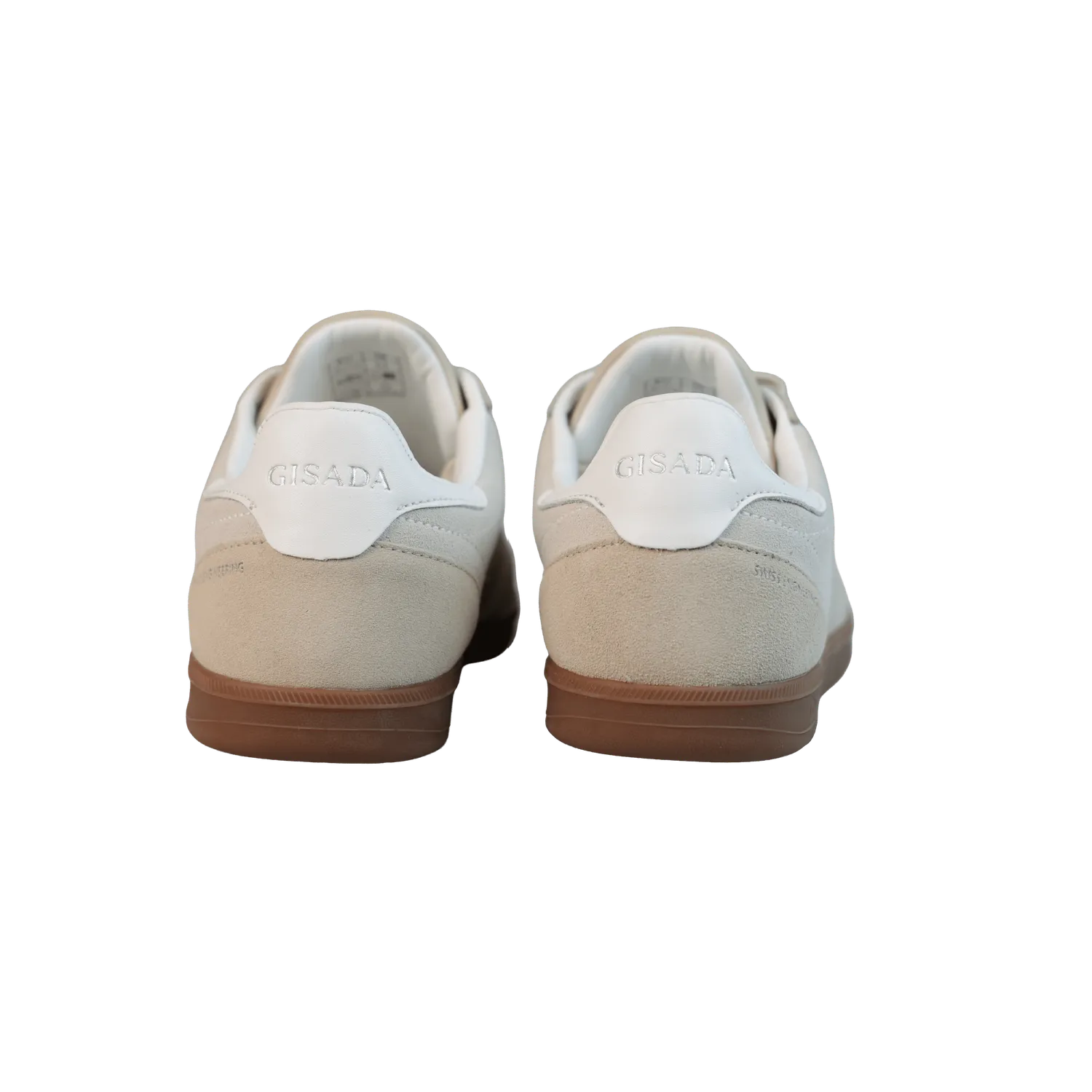 Gisada 17003 V05 sneakers cream semskinn flatsåle