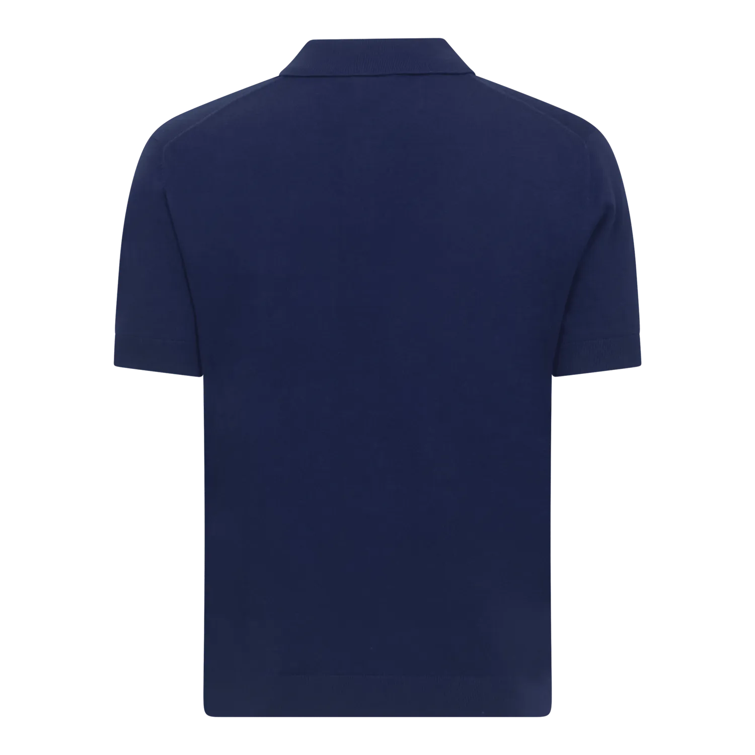 Gisada 1200 polo Blue finstrikket bomull