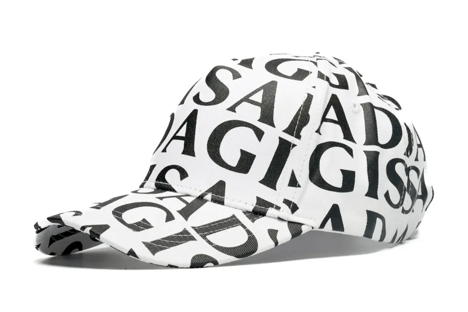 Gisada 8000 caps bomullstwill logoprint unisex