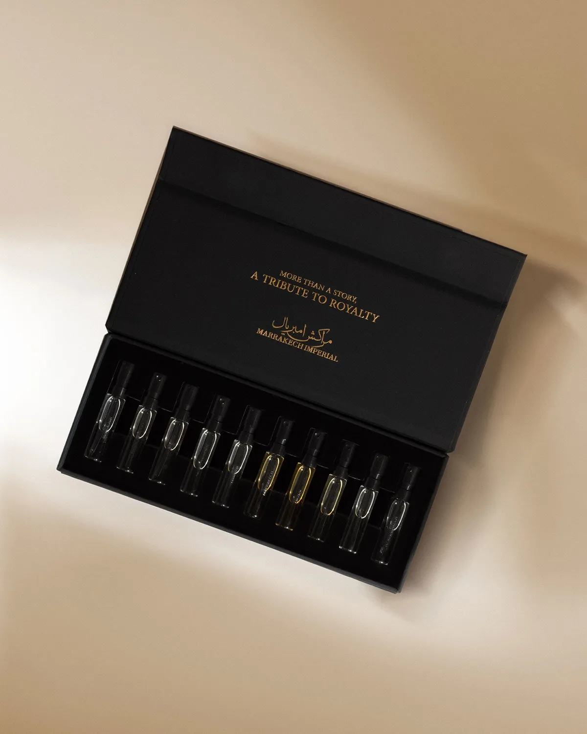 Marrakech Imperial Moroccan Vibes parfymeprøvesett 10x1,8 ml