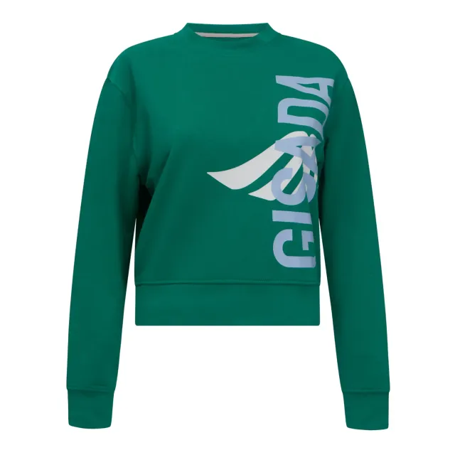 Gisada 6003 Berlin sweatshirt grønn – cropped bomull