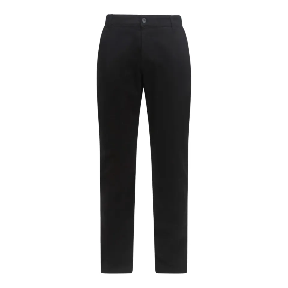 Gisada Madrid 1108 chino Svart straight bomull