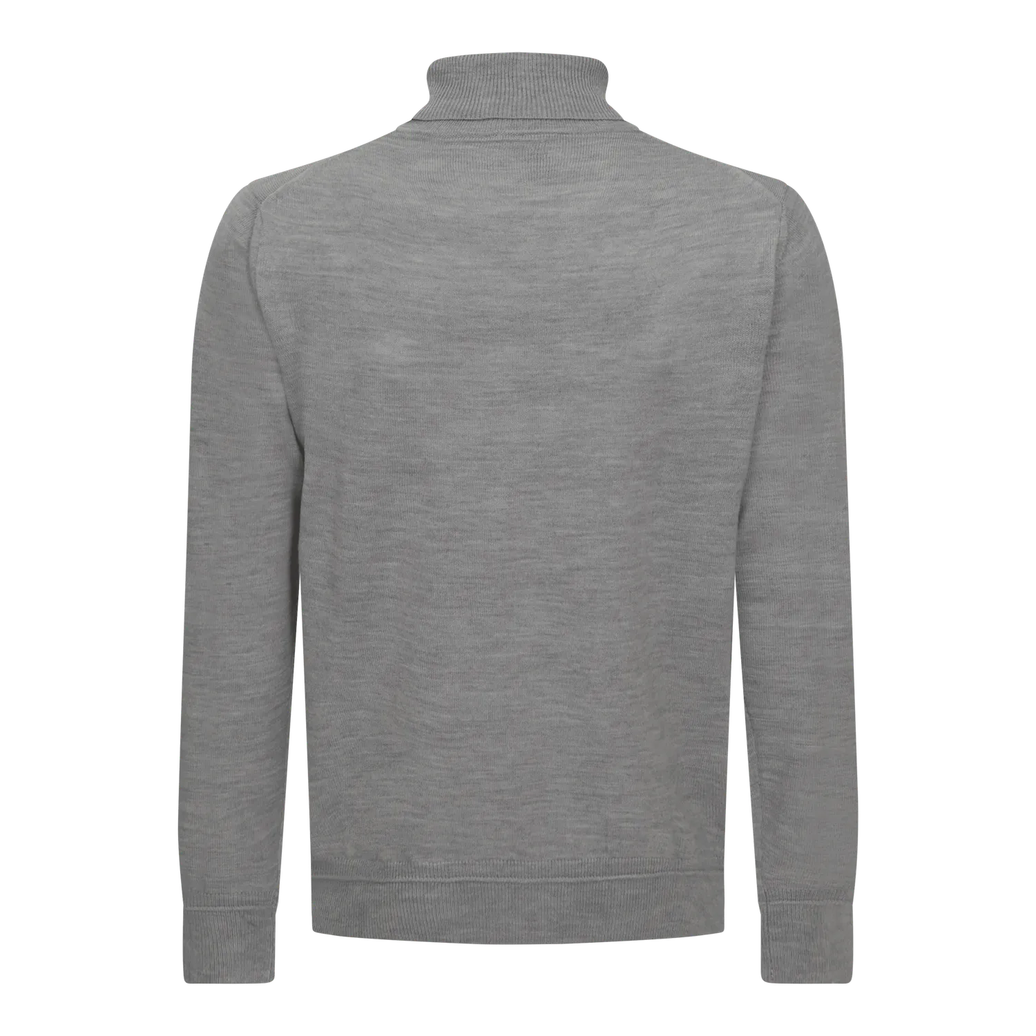 Gisada 1204 Regular Fit turtleneck genser light grey rullekrage
