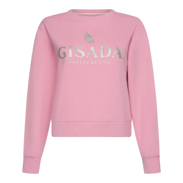 Gisada Berlin 6004 sweatshirt rosa cropped