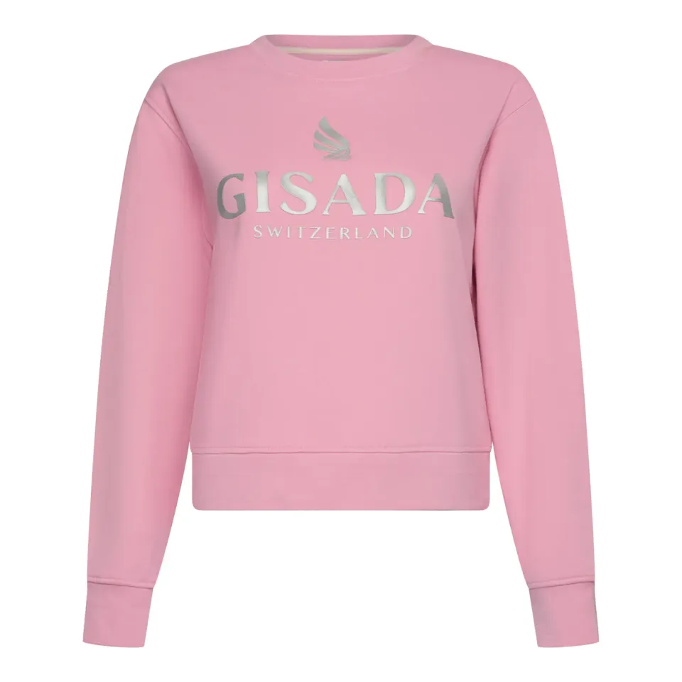 Gisada Berlin 6004 sweatshirt rosa cropped