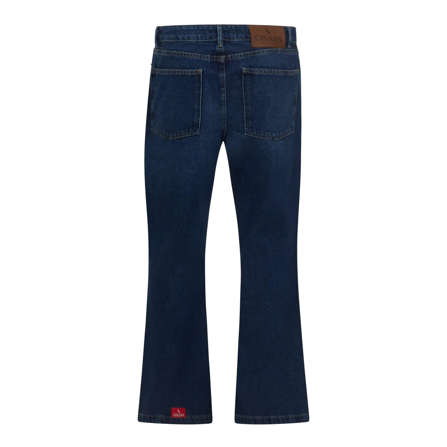 Gisada Flared Denim Jeans Bottom Label jeans blå vask