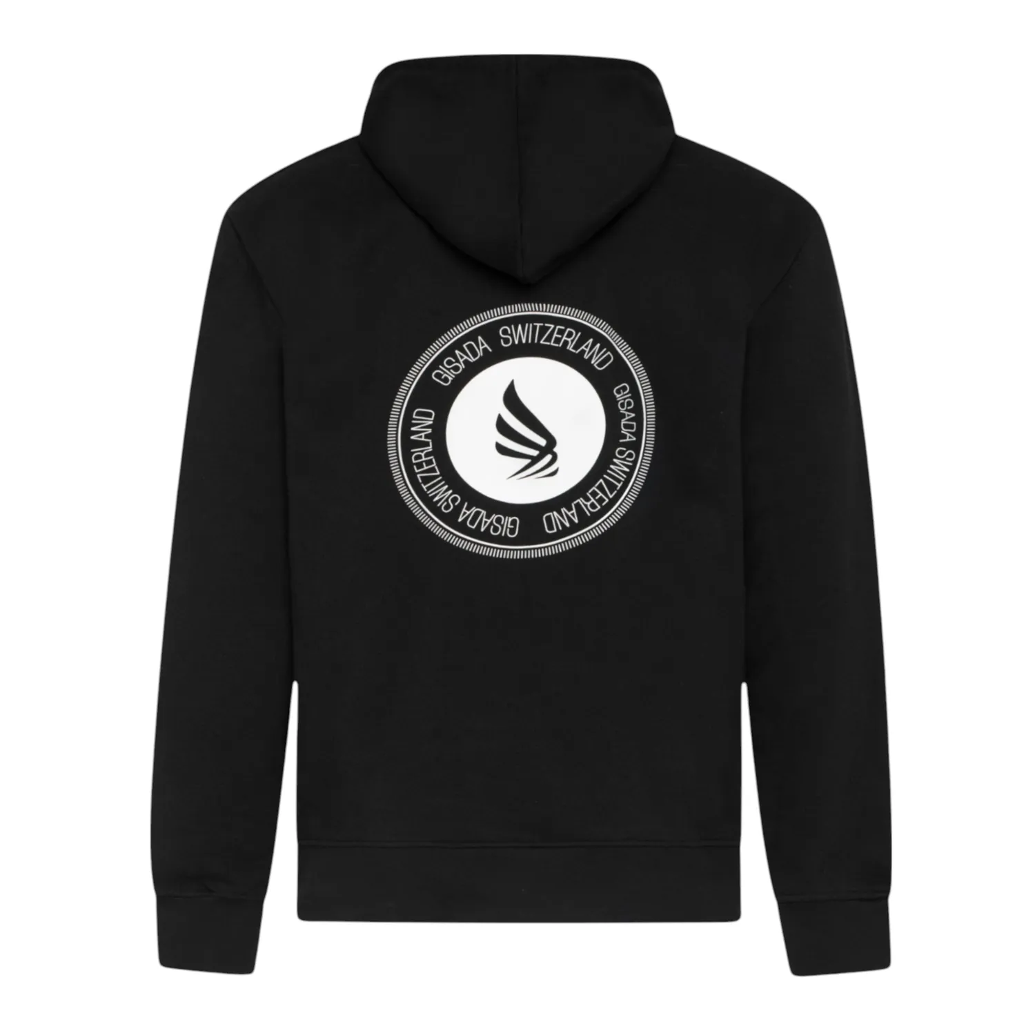 Gisada London 3007 hoodie svart bomull herre