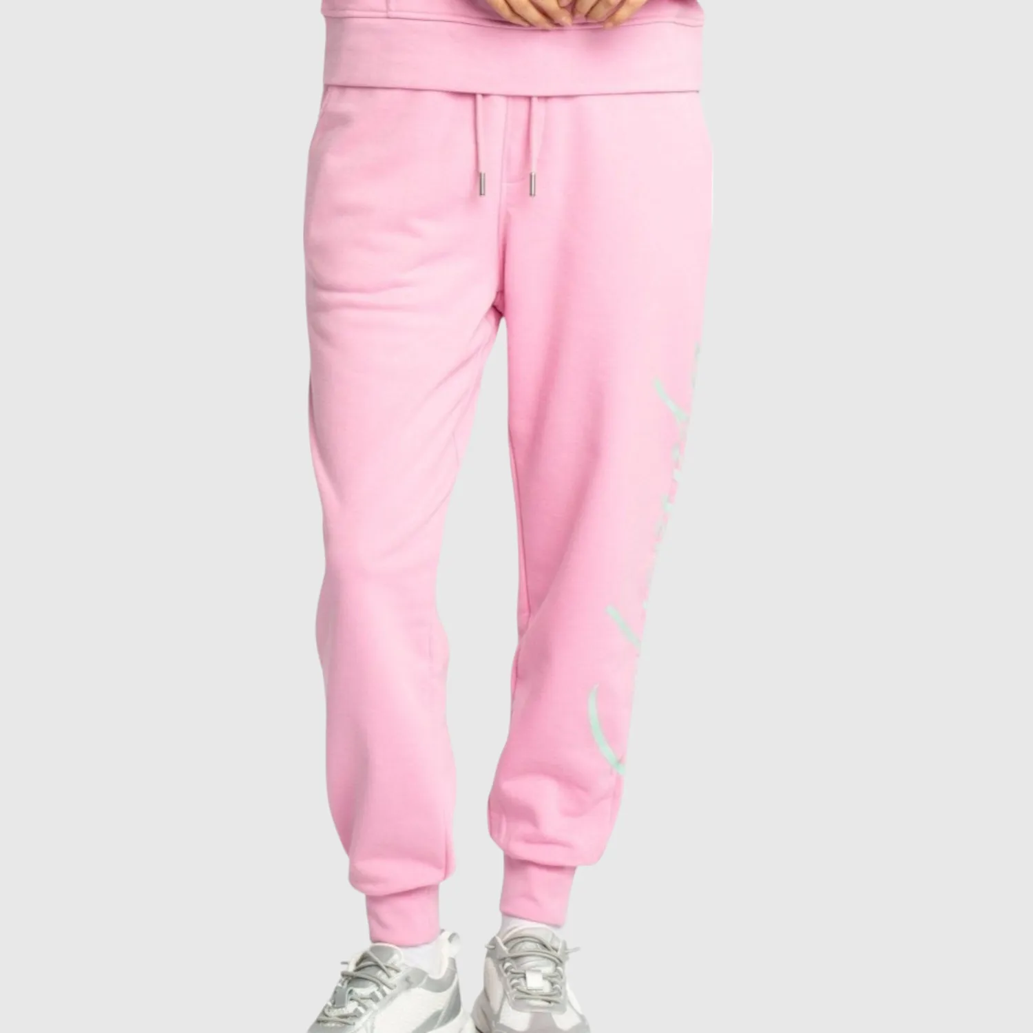 Gisada Regular Fit Jogger joggebukse rosa bomull