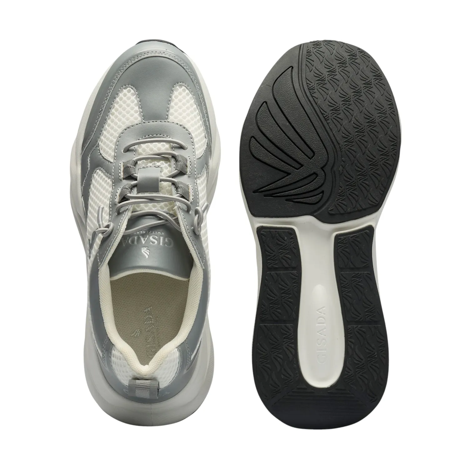 Gisada Runner sneakers graphite white skinn