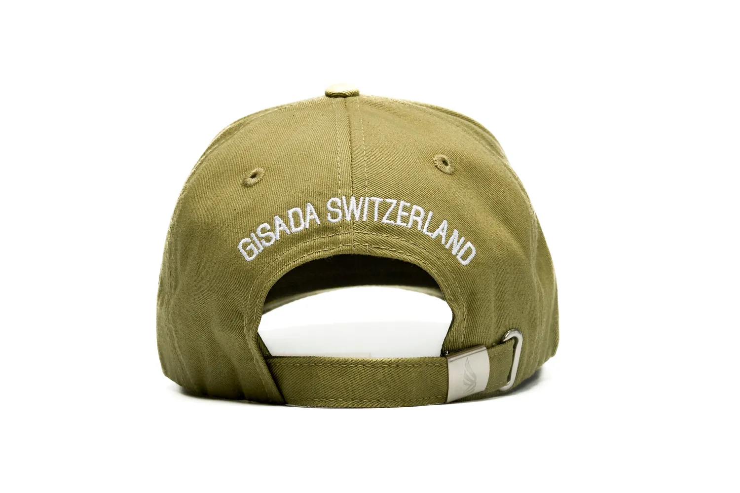 Gisada 8001 caps dark olive bomullstwill