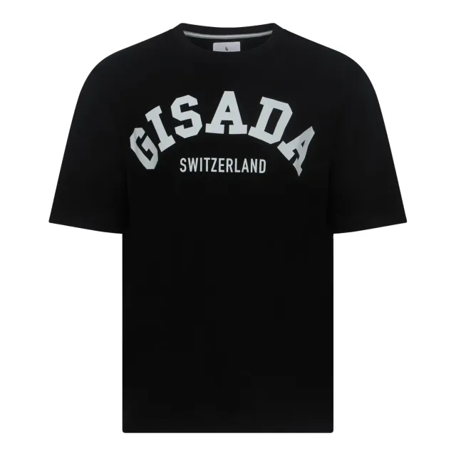 Gisada 1006 T-skjorte svart oversized herre