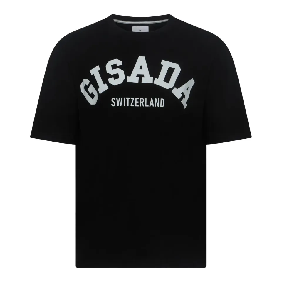 Gisada 1006 T-skjorte svart oversized herre