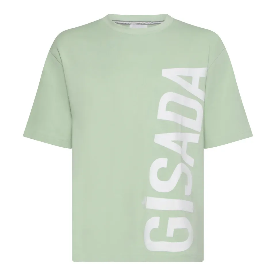 Gisada Chicago 1010 t-skjorte mint oversized flock