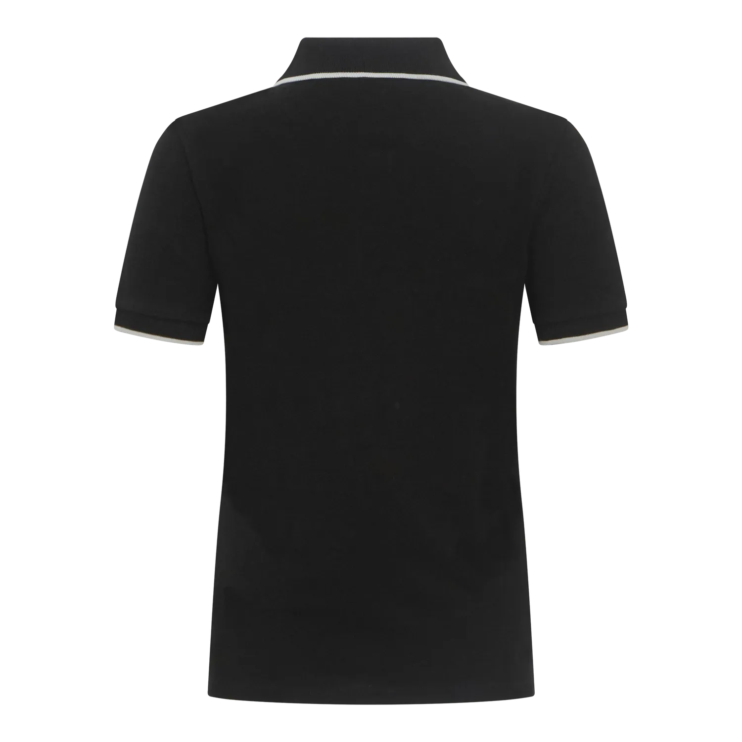 Gisada 9002 polo svart piqué dame kontrast