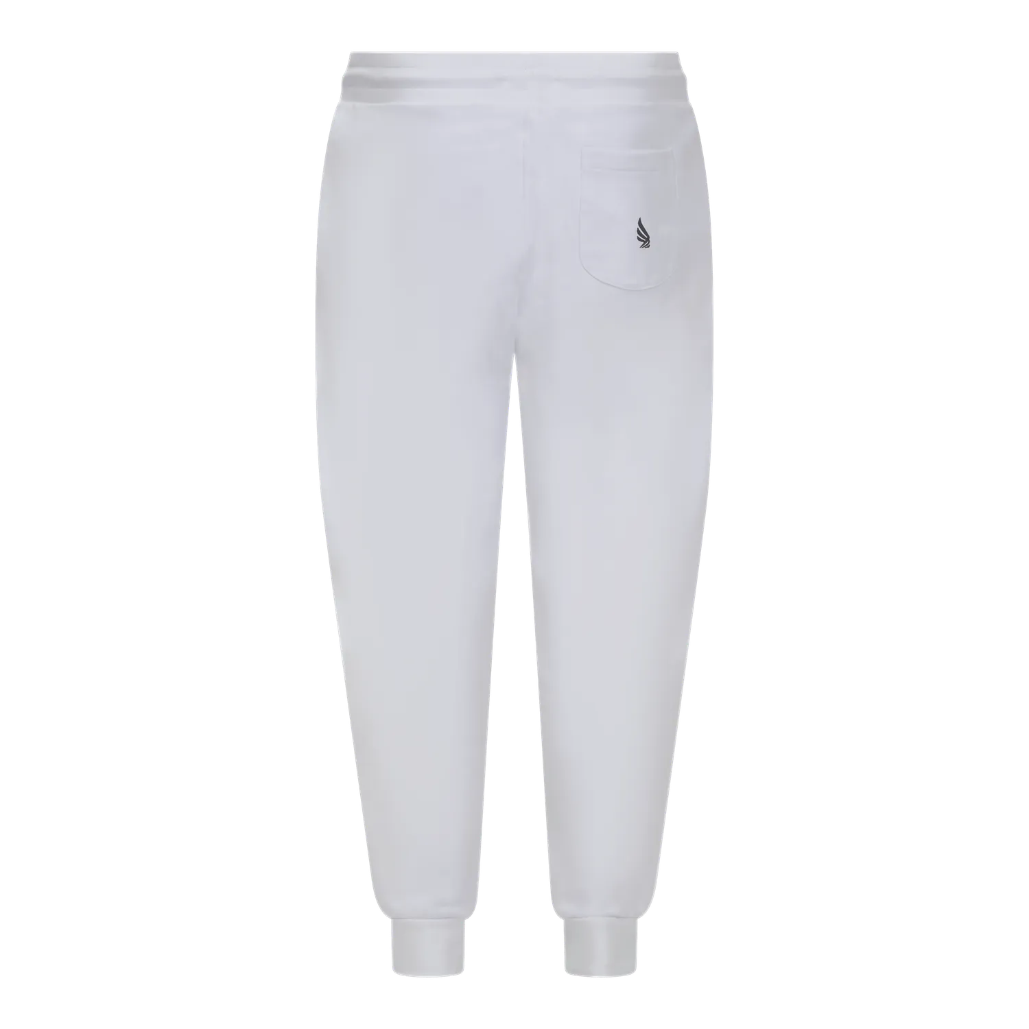 Gisada joggebukse hvit bomull regular fit herre