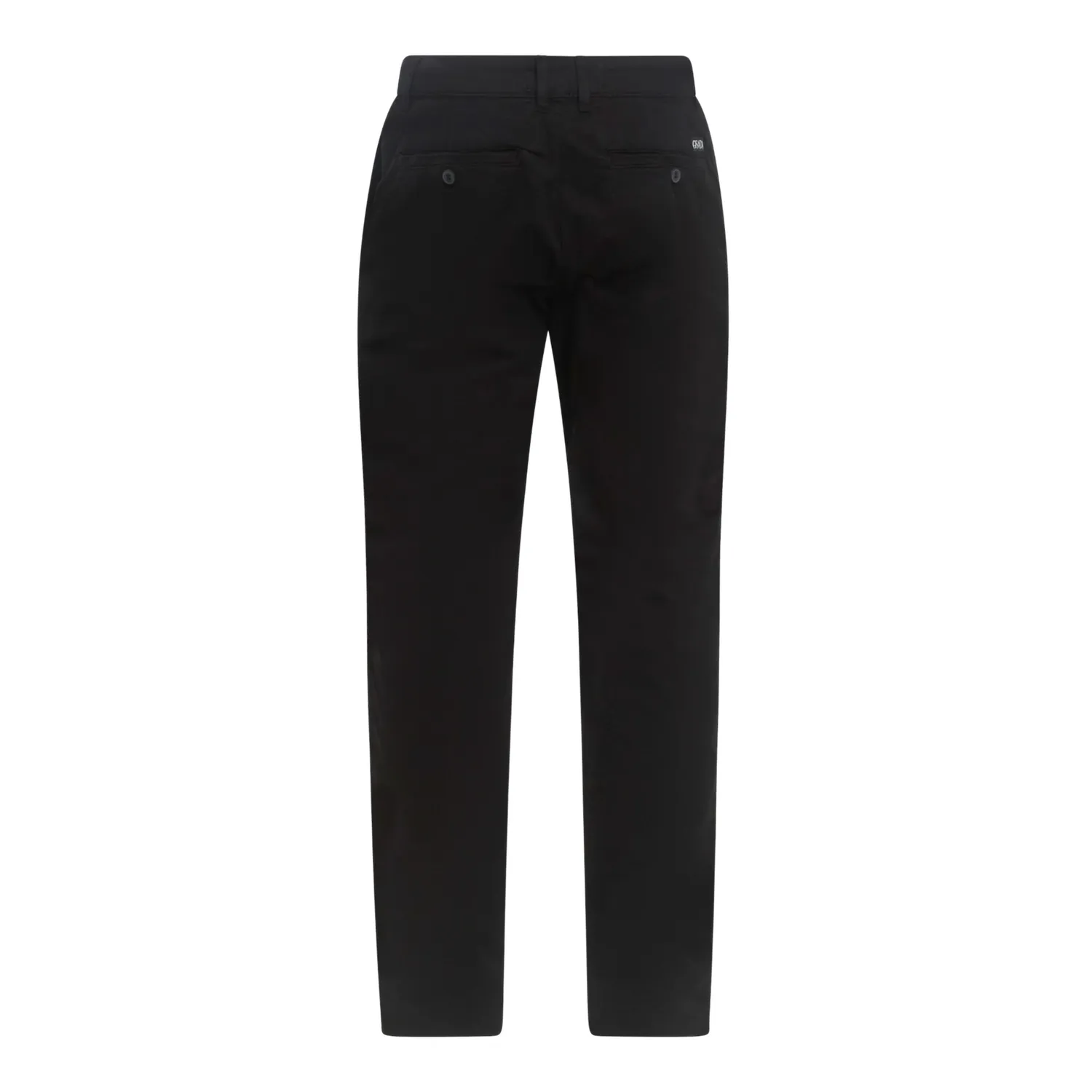 Gisada Madrid 1108 chino Svart straight bomull