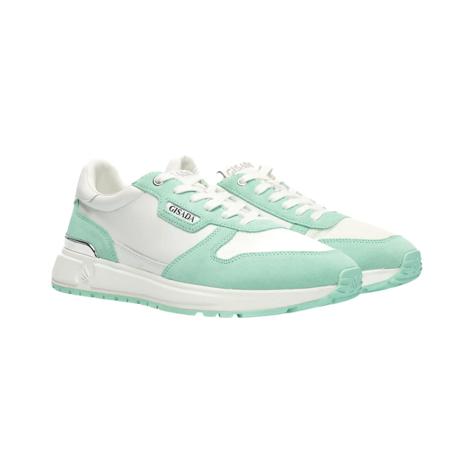 Gisada Las Vegas sneakers hvit mint retro