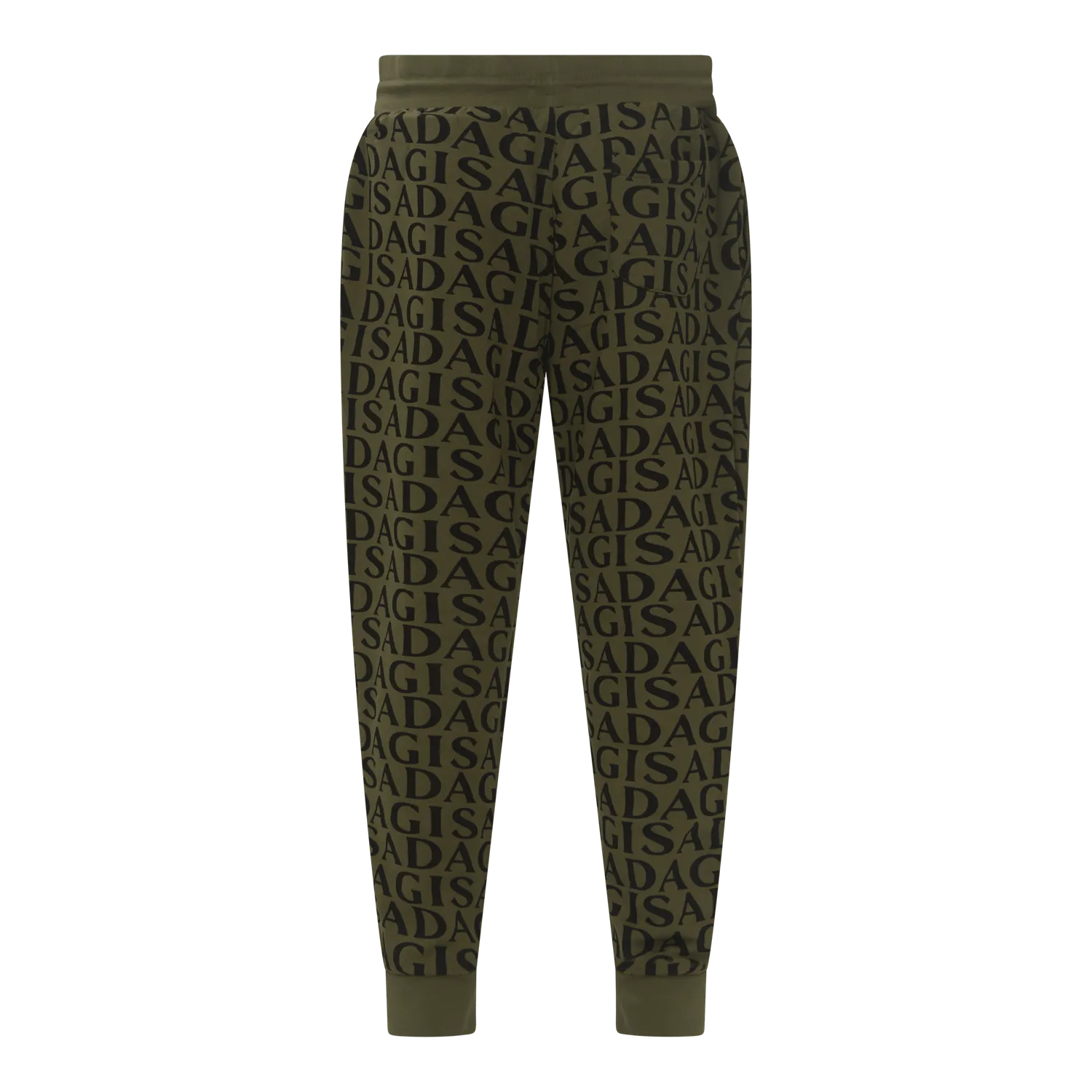 Gisada 4002 Joggebukse mørk oliven bomull
