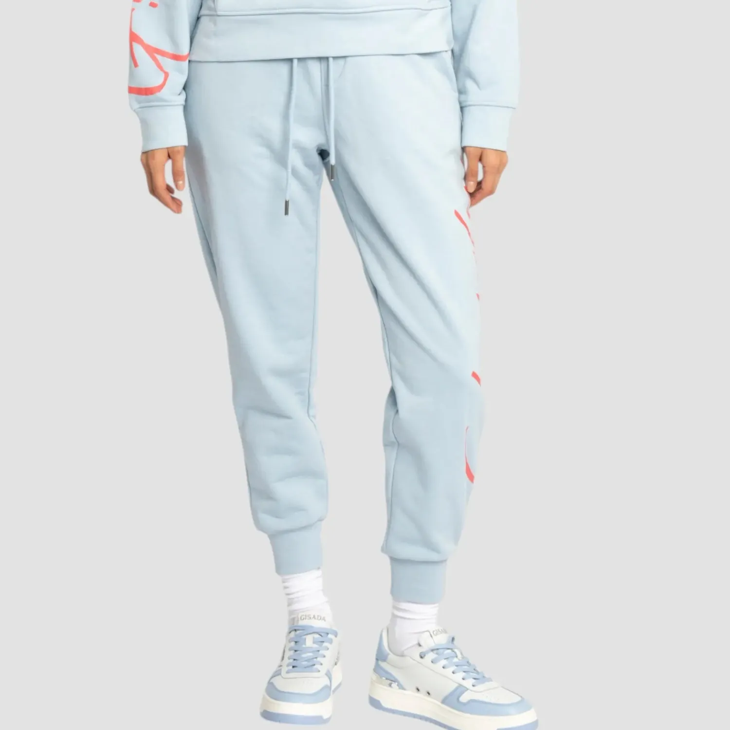 Gisada Tokyo 7000 joggebukse dame Ice Blue bomull