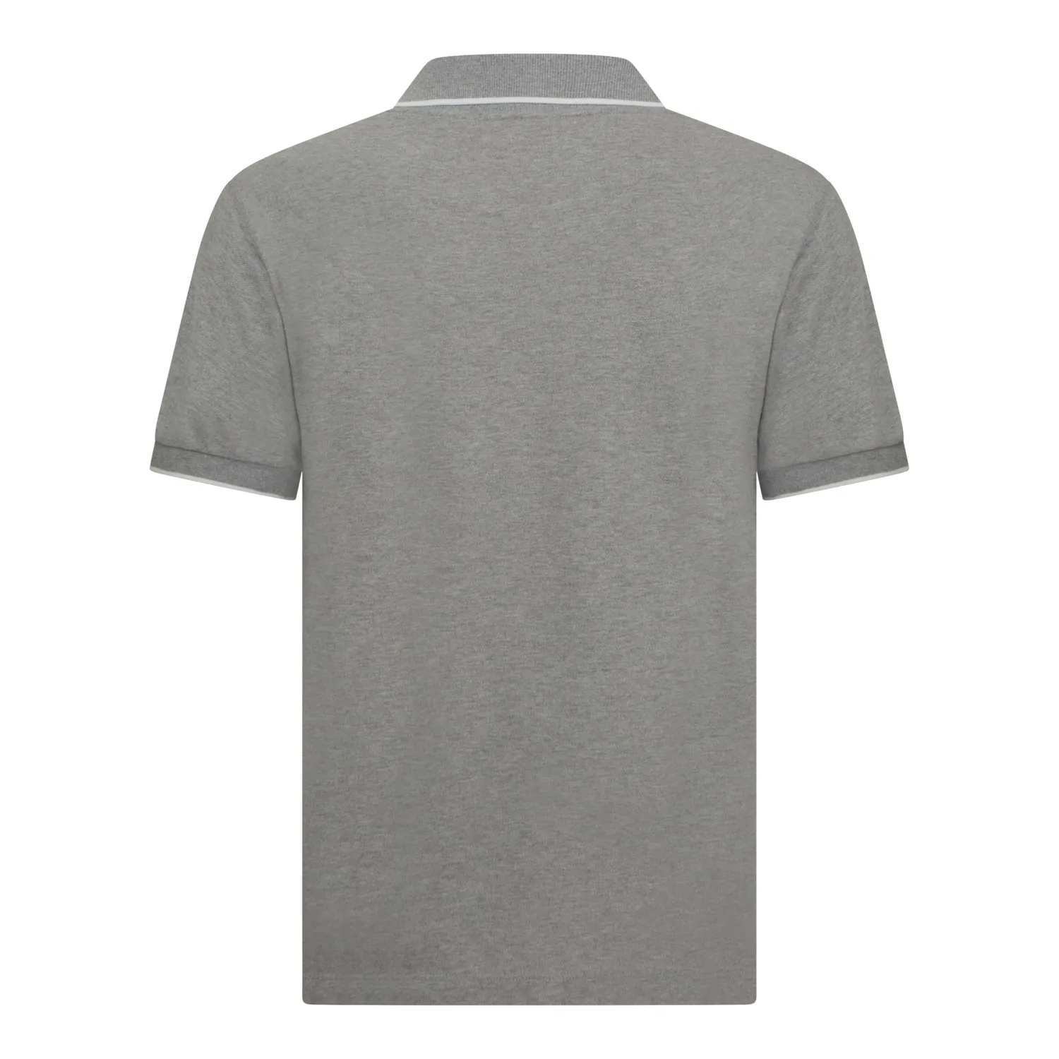 Gisada Regular Fit polo Grey/White L pustende