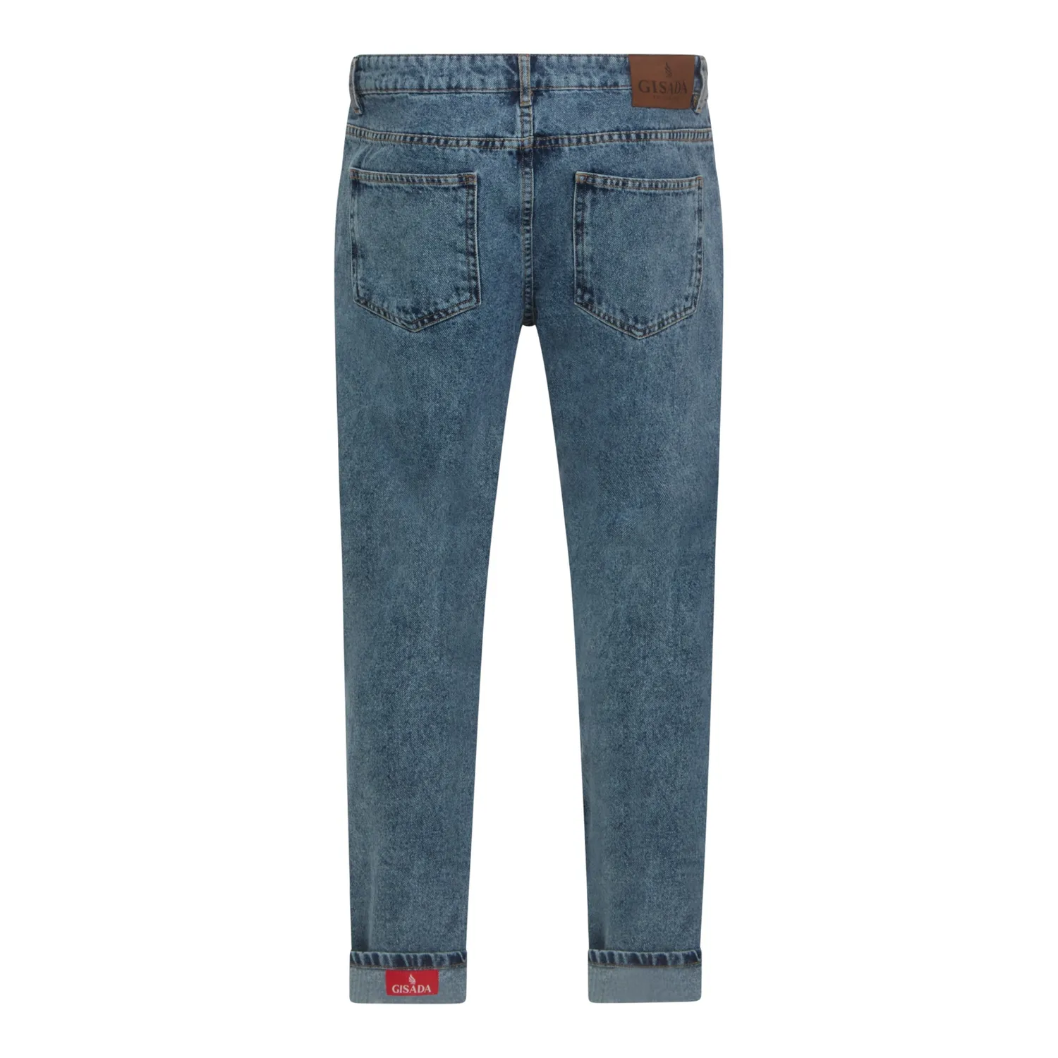 Gisada 1106 olabukse snow blue stonewashed