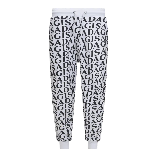 Gisada Tokyo 7001 joggebukse dame hvit bomull