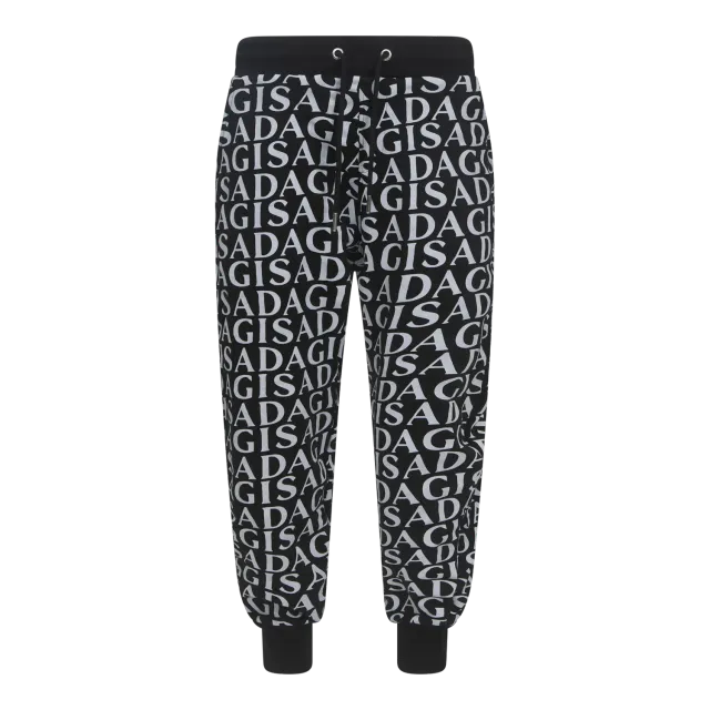 Gisada Tokyo 7001 joggebukse svart bomull dame