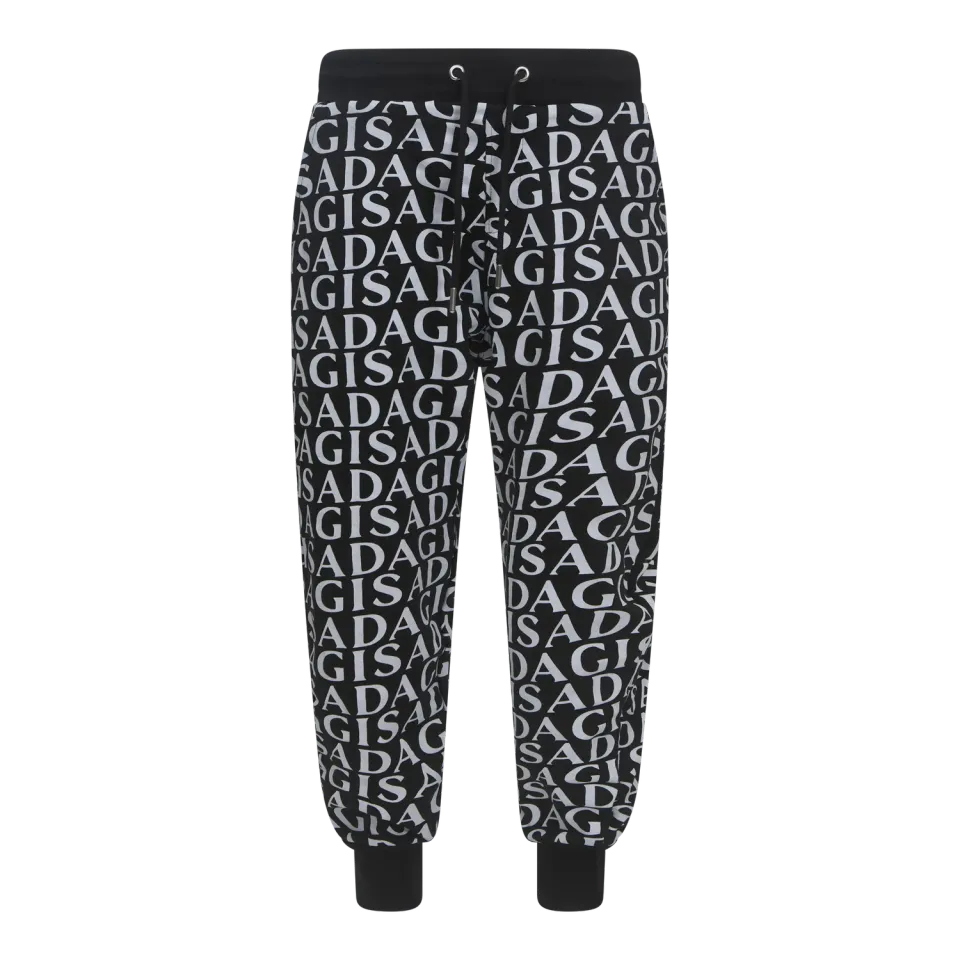 Gisada Tokyo 7001 joggebukse svart bomull dame