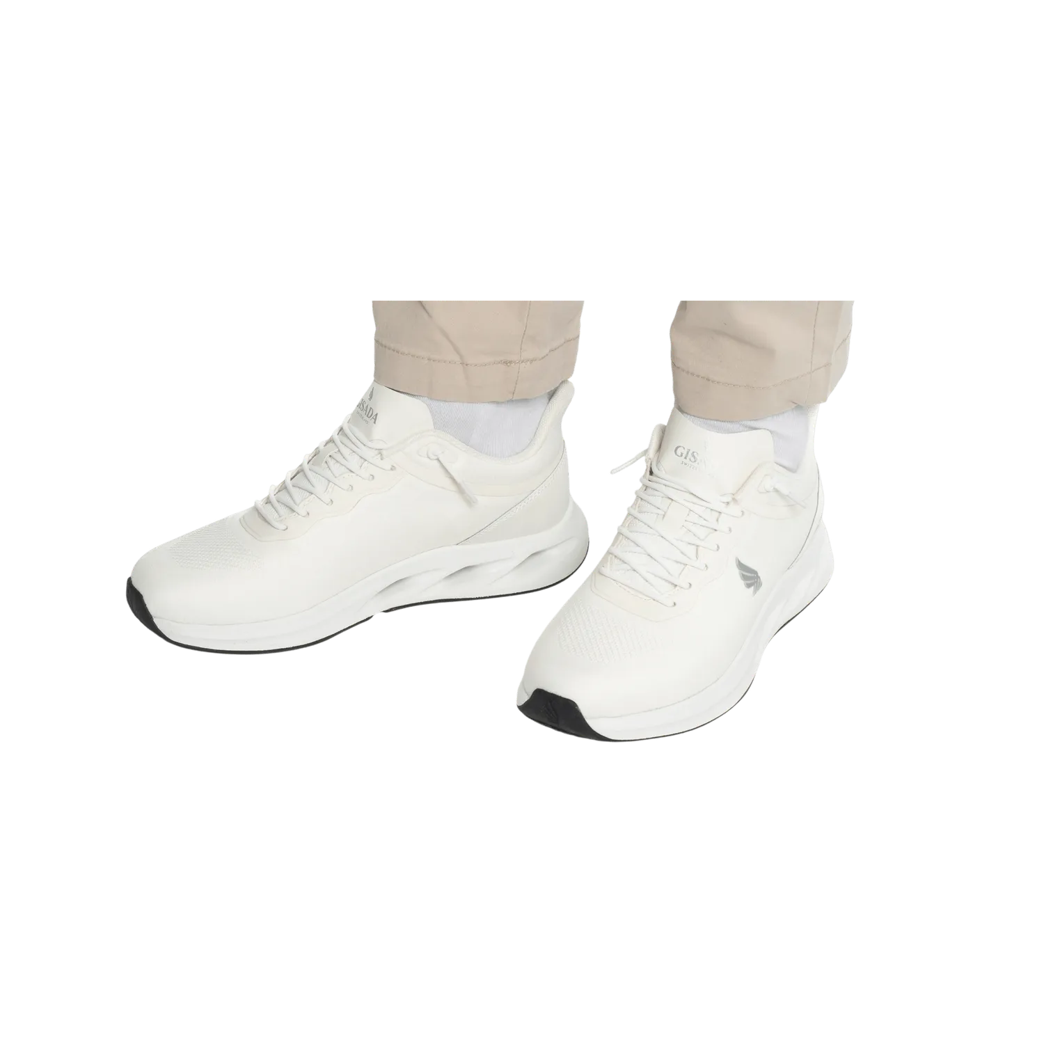Gisada Runner low-top sneakers hvit pustende