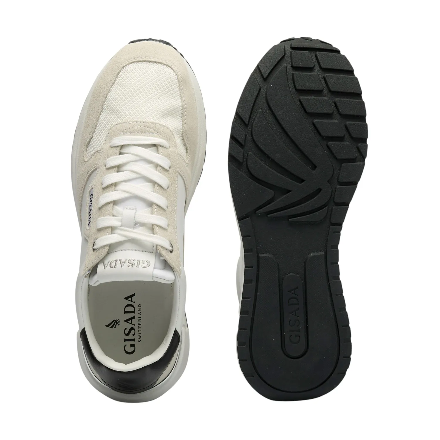 Gisada 17000 Las Vegas sneakers hvit svart