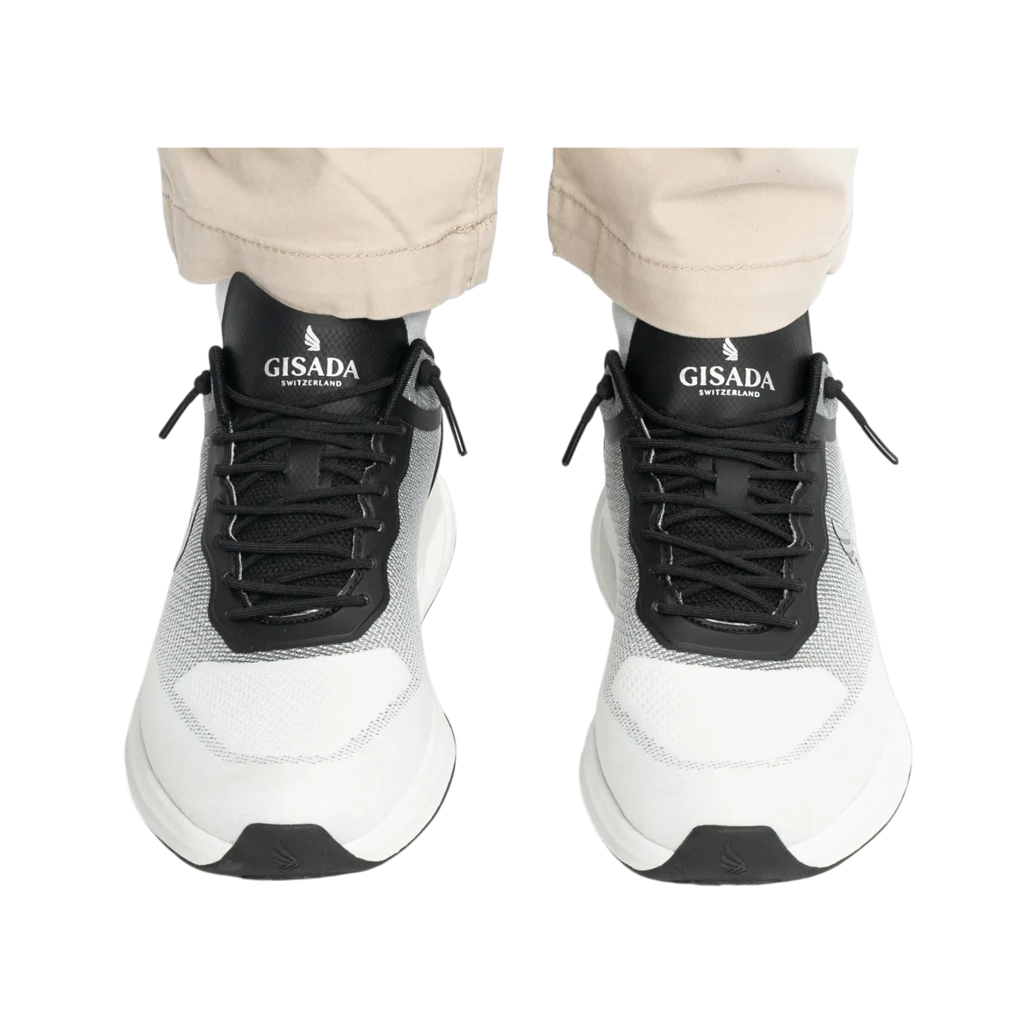 Gisada Runner sneakers White/Black lav