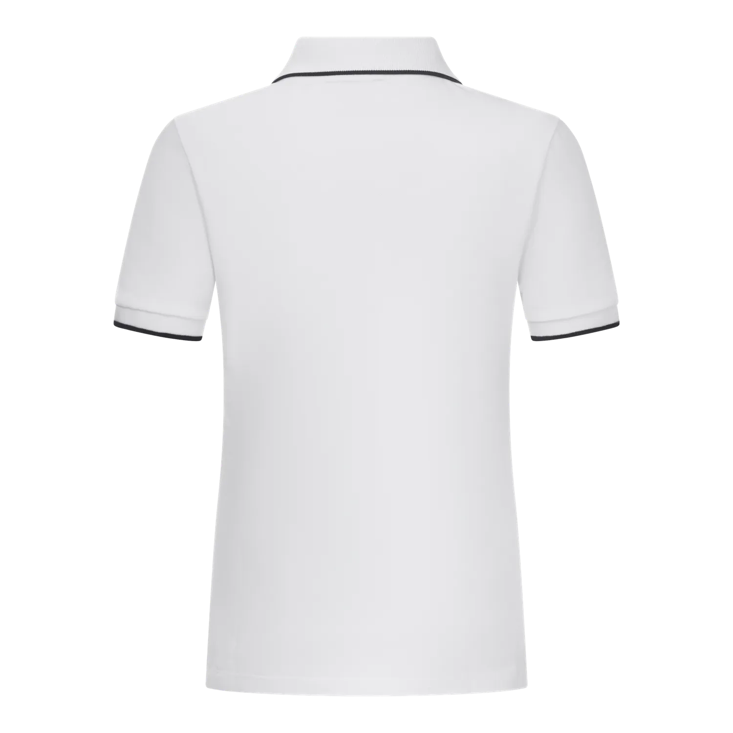 Gisada 9002 polo dame hvit piqué bomull