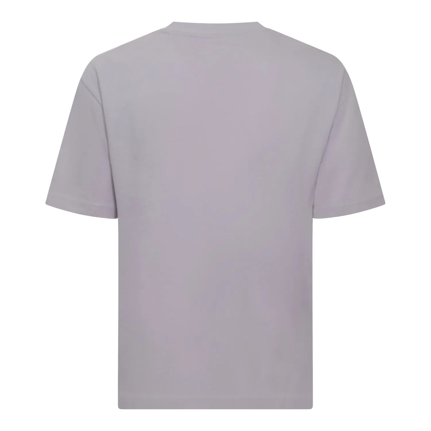 Gisada 1007 t-skjorte lilla oversized med cursive-print