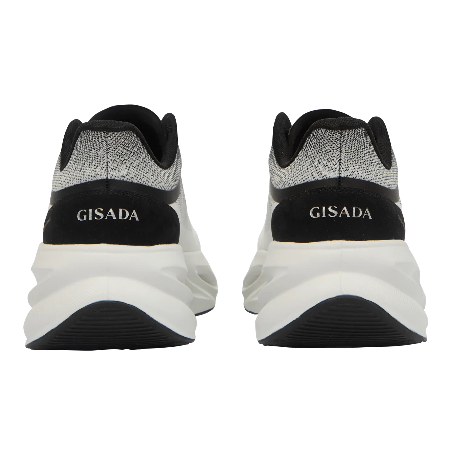 Gisada Runner high-top sneakers hvit/svart tekstil