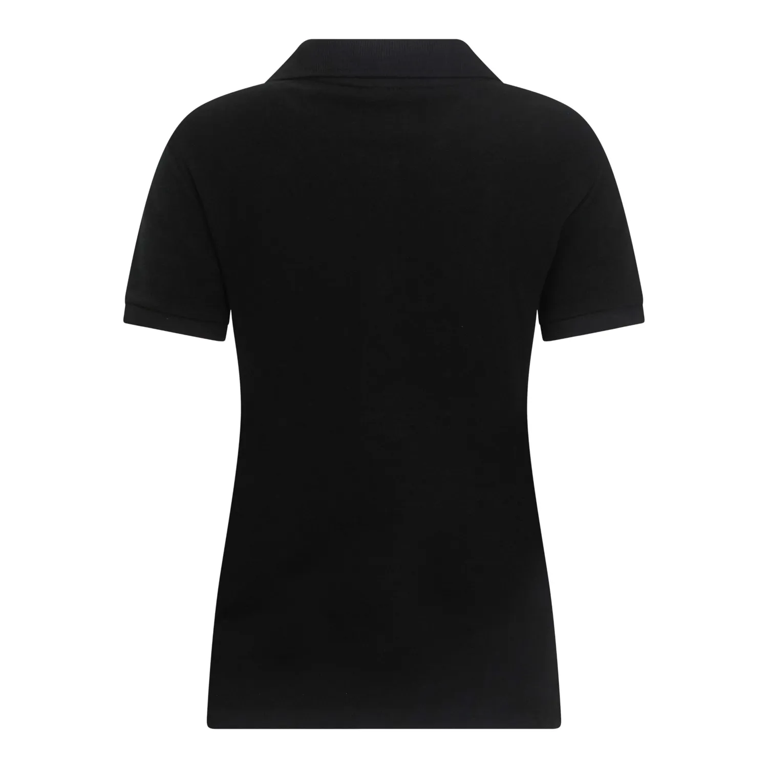 Gisada 9001 polo svart slim fit brodert dame